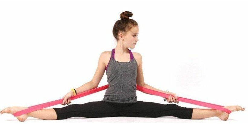 Лента гимнастическая 8012 OPPO Medical красная, длина 5м купить в OrtoMir24